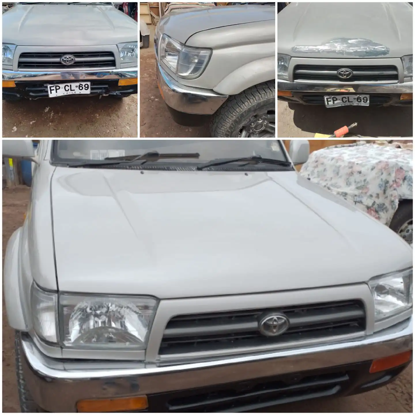 Proceso de restauración pickup